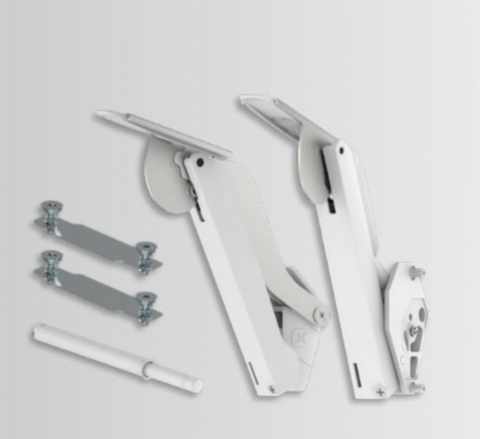 Kesseböhmer FREEspace pto B típusú felnyíló vasalat nickel/white