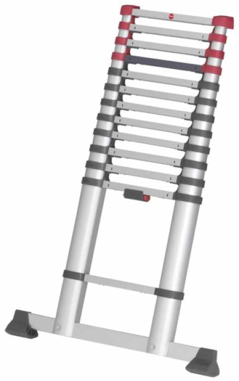 HAILO T80 FlexLine teleszkópos biztonsági létra alumíniumból 13 lépcsős