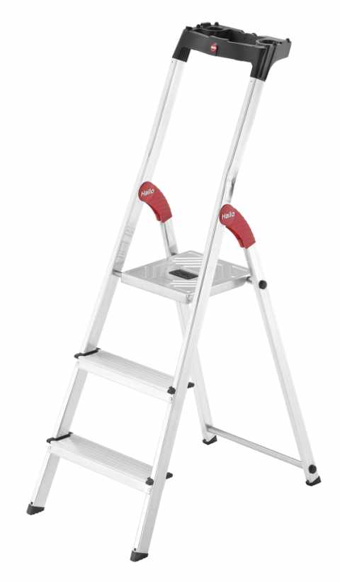 HAILO L60 StandardLine összecsukható aluminium létra 3 lépcsős