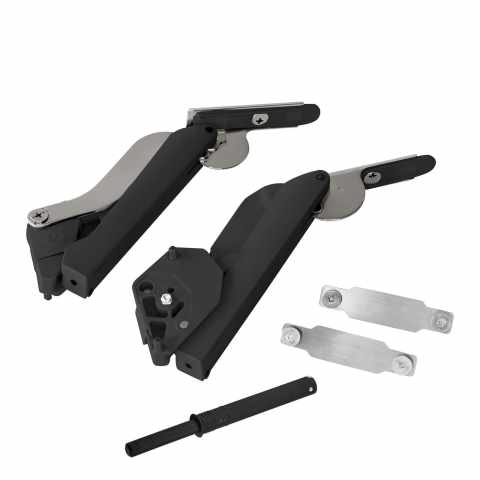 Kesseböhmer FREEspace pto B típusú felnyíló vasalat nickel/anthracite