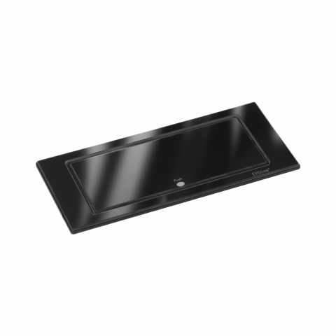 HKT, EVOline Backflip dugalj festett fekete színű 2x230Vdugalj+1USB