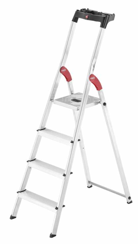 HAILO L60 StandardLine összecsukható aluminium létra 4 lépcsős