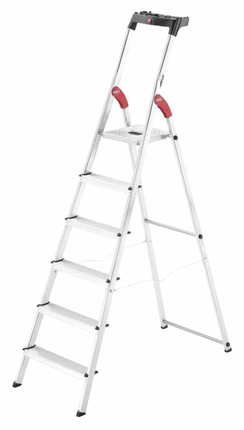HAILO L60 StandardLine összecsukható aluminium létra 6 lépcsős