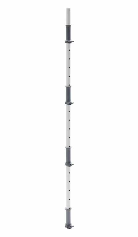 Kesseböhmer LeMans II. tengely 1250 mm Icewhite