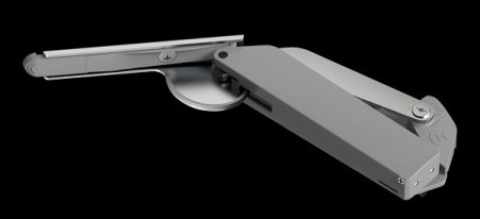 Kesseböhmer FREEspace forte G típusú felnyíló vasalat nickel/grey