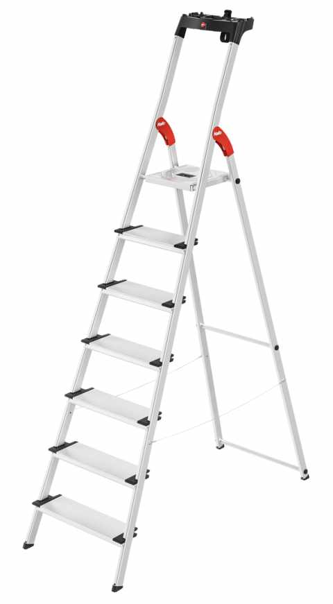 HAILO L80 Comfortline összecsukható aluminium létra 7 lépcsős