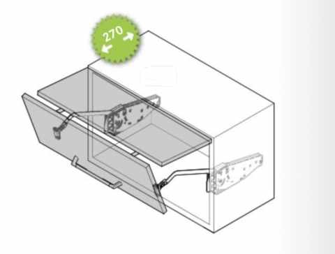 Kesseböhmer FREEfold short Typ G -4fs- 710-790 mm Korpus