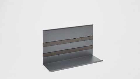 Kesseböhmer Linero MosaiQ univerzális polc, grafit fekete 350x110x200mm