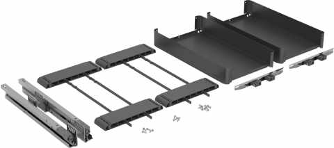 Kesseböhmer K-Line Base vasalat szett 200mm tálcával anthracite