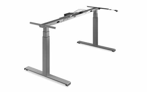 KesseböhmerERGO, LifeUP You TM Q70/3 Elektromos asztalláb szett ezüstszürke
