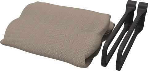 Kesseböhmer CONERO szennyestartó zsák (széles) mélység: 345 mm szürke-bézs